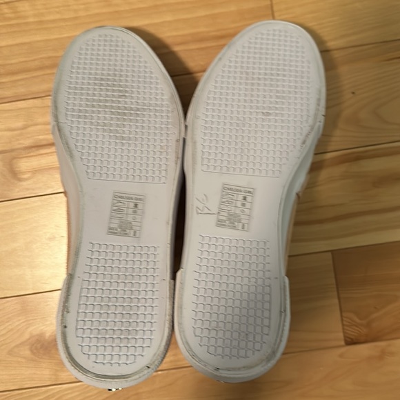 New in box! Chelsee Girl Twista platform slip on shoe pink size 8 - Picture 8 of 8